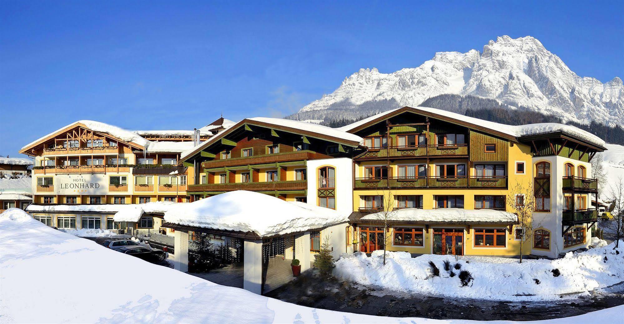 Hotel Leonhard Leogang Exterior photo